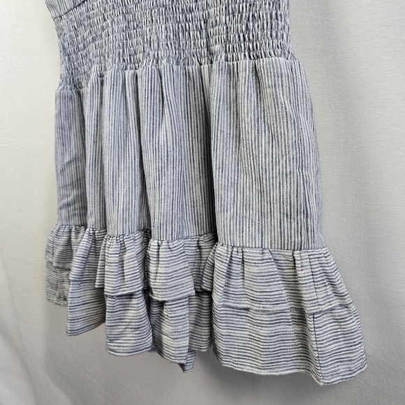 NEW HEARTLOOM Nicolette Stripe dress in blue and white Size Medium NWT - Picture 10 of 16